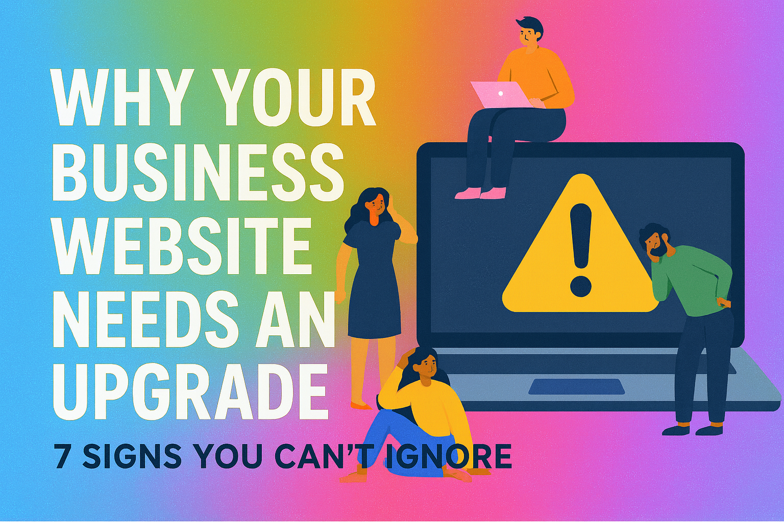 Why Your Business Website Needs an Upgrade: 7 Signs You Can’t Ignore